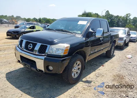 2005 Nissan Titan Se z USA, uszkodzony, nr VIN 1N6BA07B15N562932